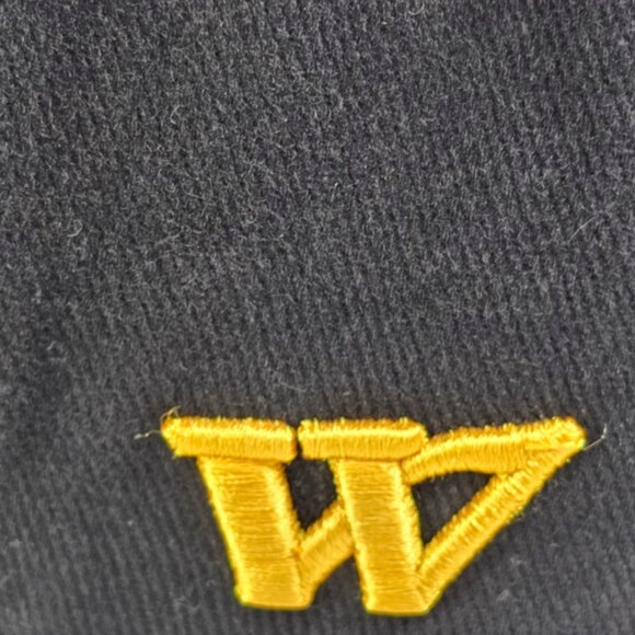 Warrior Custom Golf Promotional Advertising Black Baseball Cap Hat Adjustable - Picture 5 of 11